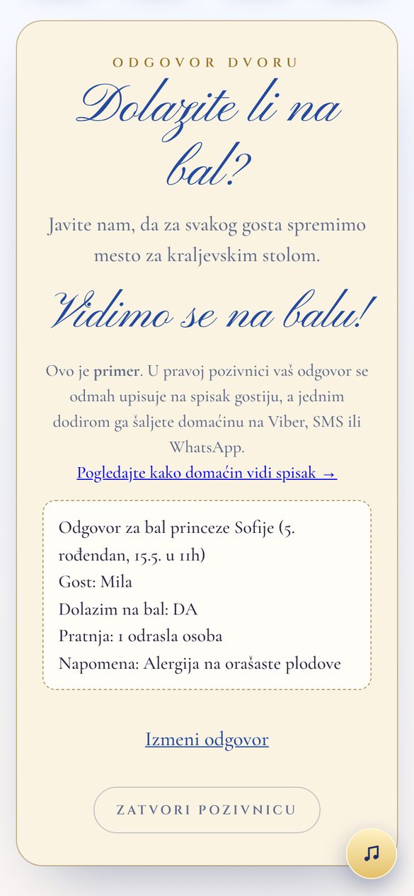 Potvrda dolaska